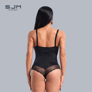 Fajas Moldeadoras de Alta Calidad <span class=keywords><strong>Century</strong></span> Beauty Body sin Costuras de Encaje Control de Abdomen para Mujer Tanga Moldeadora - Product Image 3