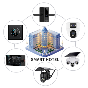 Otel akıllı ev Suite akıllı kamera Wifi güvenlik kamerası açık akıllı kilit kart Swiping fonksiyonu Alarm akıllı orijinal - Product Image 2