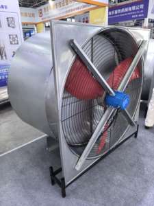 Pales de ventilateur en <span class=keywords><strong>nylon</strong></span> 380V pression négative élevée faible bruit grand volume d'air AC électrique pour les sites d'élevage de bétail à effet de serre agricole - Product Image 6