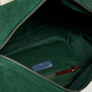 Unisex Custom DIY Foldable Sports Handle Large Canvas Cotton Weekender Duffle Bag with Adjustable <b>Strap</b> Travel Storage Bag - Product Image 4