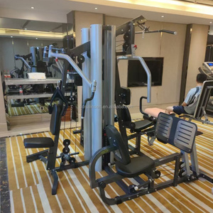 RLS Fitness Multi-Fonctionnel Smith Machine Intégré Volant Oiseau Portique <span class=keywords><strong>Cadre</strong></span> Trois Personnes Debout Gym Complet Métal - Product Image 5