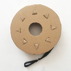 Type de bobine de carton emballant le cordon de raccordement de fibre optique SC APC assemblages de câbles de chute FTTH avec œil de traction - Product Image 4