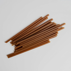 Pailles en gros pour boissons 6mm 8mm 12mm en canne à sucre et en marc de café, pailles jetables pour bubble tea pour les fêtes - Product Image 1