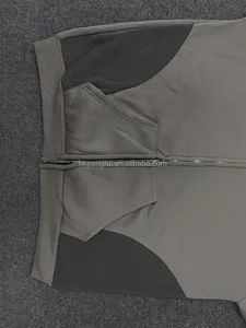 Vente en gros de sweats à capuche pour hommes personnalisés 3D pour impression silicone lourde brodée grande taille 100% coton séchage rapide respirant - Product Image 3