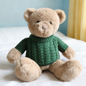 <span class=keywords><strong>Orsacchiotto</strong></span> di Peluche per Bambini - Adorabile Cuscino da Coccolare, Morbido Regalo di Compleanno Personalizzabile per Bambini - Product Image 2