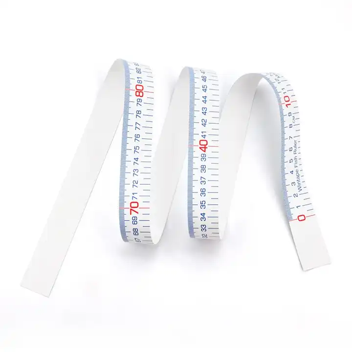 Wholesale High Quality OEM Waterproof 1m Fish Measuring Sticker Tape Ruler Fish  Tape Measure From m.