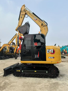 Excavatrice Caterpillar 307E2 d'occasion de 7 tonnes avec pouce pour travaux de construction et de démolition - Product Image 3