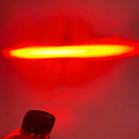 Nouvelle Lampe de Zone de Sécurité LED Rouge Bleu 2,4 Pouces Étanche IP67 pour Chariot Élévateur, Faisceau de Ligne 1000LM, Lampe de Limite de Limiteur Virtuel pour Entrepôt