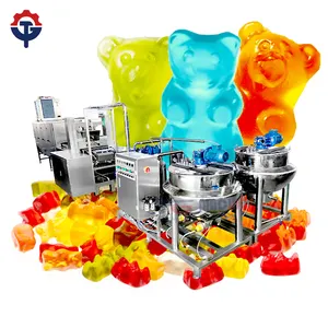 High pouring rate and high precision new invention new manufacture fully automatic soft candy production line