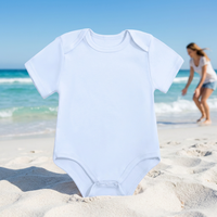 Combinaison pour bébé unisexe nouveau-né en coton avec fermeture à boutons pression, respirante, vente en gros