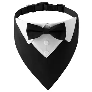 RM Tuxedo Trang Trọng Cho Chó Váy Cưới Khăn Rằn Cho Chó Đám Cưới Kèm Nơ Trang Phục Sinh Nhật Cho Mèo