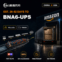 Agent d'expédition BNA6-UPS C&C Global FBA FTL LTL 3207 Whites Creek Pike Shenzhen Chine Expédition maritime DDP LCL Marchandises dangereuses