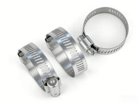 Collier de serrage à vis sans fin en acier inoxydable réglable pour tuyaux, idéal pour la plomberie et l'automobile, résistant à la corrosion