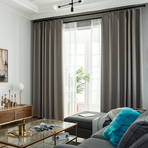 Rideaux occultants multicolores économiques, 100 % occultants, thermiques et anti-UV, tailles personnalisées pour la maison/le bureau/l'hôtel - Product Image 1