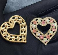 Breloques DIY en métal M, incrustées de diamants, polyvalentes pour vêtements, accessoires capillaires, pinces à cheveux, serre-têtes, décoration de chaussures et sacs