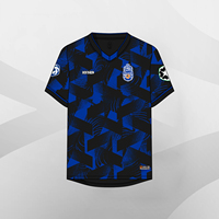 Maillots de football rétro personnalisés HOSTARON, t-shirts avec broderie de logo, design par sublimation, col polo à épaules tombantes, maillot de football vintage