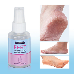 Spray et Crème pour les Pieds Adultes avec Vitamine C et Acide Hyaluronique, Extrait <span class=keywords><strong>de</strong></span> Noix <span class=keywords><strong>de</strong></span> Coco, Exfoliant, Blanchissant, Lissant pour les Pieds - Product Image 2