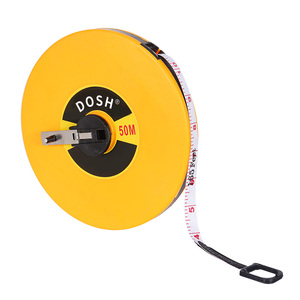 Ruban long rétractable à double échelle en tissu imprimé de logo personnalisé bon marché <span class=keywords><strong>10</strong></span>/20/30/50/100m pouces <span class=keywords><strong>m</strong></span>étriques couleur plastique ABS - Product Image 1
