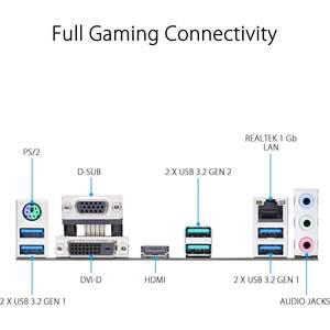 Placa base Micro ATX Prime B550M-A Wifi II 100% original al por mayor con PCIe 4.0, Wifi 6, memoria DDR4, HDMI 2.1 y conector RGB. - Product Image 5