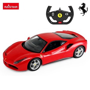 Auto rc RASTAR 1/14 Ferrari 488 GTB veloce elettrico rc auto per radiocomando giocattoli Outdoor auto da corsa per bambini regali - Product Image 1