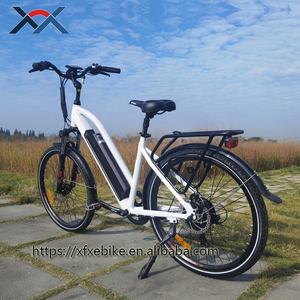 Bicicleta Eléctrica Vintage de 26 pulgadas para <span class=keywords><strong>mujer</strong></span>, bici de montaña con batería de litio SDI de 48V y 500W - Product Image 2