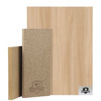 Panneau décoratif en bois durable, panneau MDF mélaminé de qualité E0, résistant à l'usure, anti-rayures, ignifuge, pour salle de bain