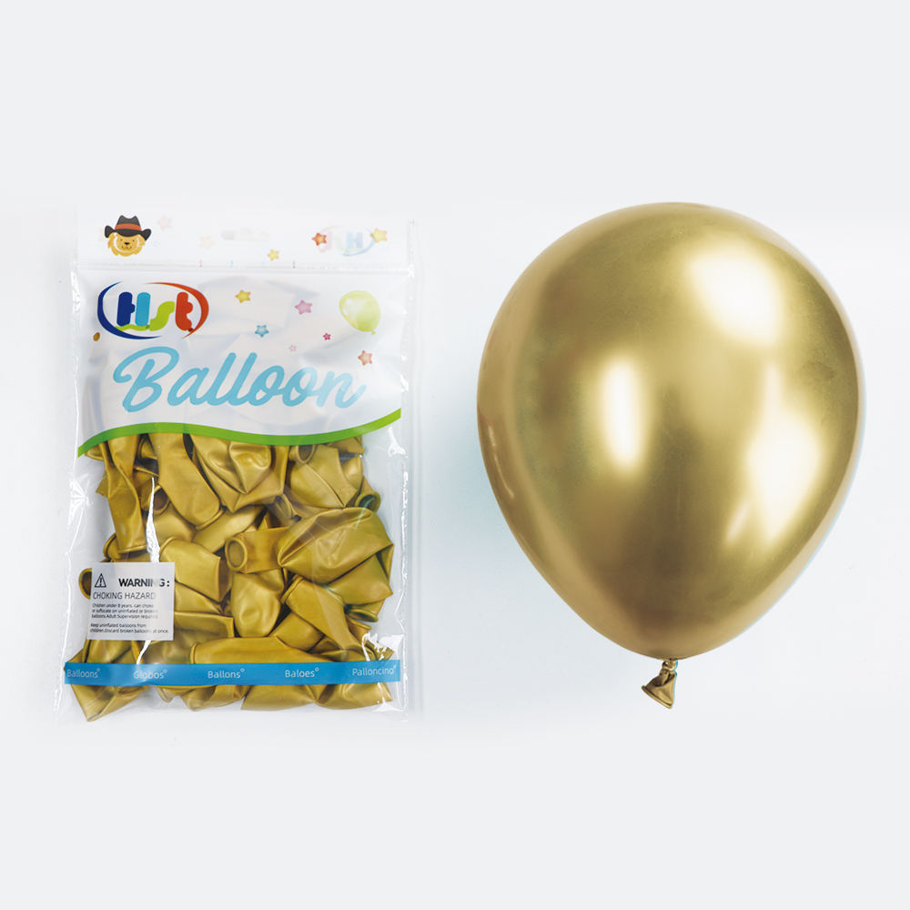 Latex Balloons 10 Inch Metallic Chrome Balloons Helium Balloons Party Decorations Inflador De Globos Birthday Party Decoration