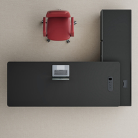Bureau de direction série Xuanjing 01, mobilier de bureau moderne, OEM/ODM, dimensions, couleur et logo personnalisables