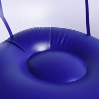 Canapé gonflable ergonomique 2 places en PVC moderne pour salon, chaise gonflable de football, éco-responsable, portable pour l'extérieur