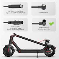 Cargador de Batería de 53.6V 54.6V 2A 2.3A con Certificación UL CE para Segway Ninebot XIAOMI Kukirin Super 73 Escooter Ebike, Batería de Litio de 48V