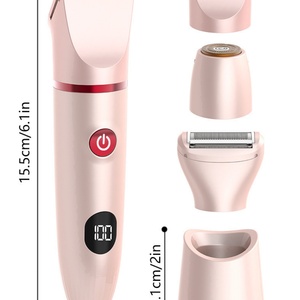 5 in One Lady Shaver Electric Bikini Hair Removal Painless Lady Body <b>Epilator</b> Electric Shaver Razors Eplilator Body Hair Trimmer - Product Image 3