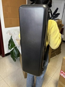 เคส <span class=keywords><strong>Viola</strong></span> คุณภาพสูง15-16.5 "น้ำหนักเบาพร้อมที่จับล็อคด้วยรหัสผ่านสายรัดแผ่นคาร์บอนไฟเบอร์กระเป๋าดนตรีอุปกรณ์ไวโอลิน - Product Image 5