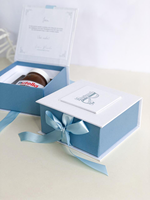Boîte cadeau pliante de luxe personnalisée avec fermeture magnétique, boîte d'emballage en carton durable pour bijoux, cosmétiques, boîtes de dragées de mariage