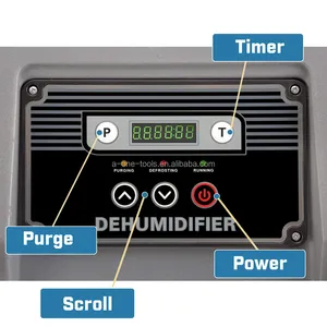 Venta superior Deshumidificador industrial comercial <span class=keywords><strong>de</strong></span> 45L/día con bomba <span class=keywords><strong>de</strong></span> drenaje automático Ultra silencioso para restauración <span class=keywords><strong>de</strong></span> daños por agua - Product Image 4