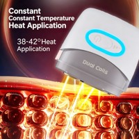 Appareil de beauté à usage domestique, compresse chaude, lumière LED, appareil de beauté portable, infusion de crème pour les yeux, masseur pour les yeux, appareil de lifting du visage