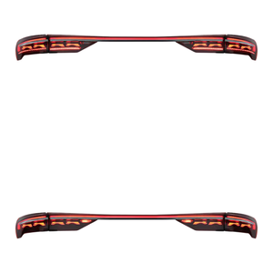 Pour le nouveau modèle Audi A6L, ensemble de feux arrière traversants C8, remplacement de lentille rouge, marque Fuxin, 25W, 3000 Lm, 3000K, feu de jour <span class=keywords><strong>Hoshi</strong></span> A8L - Product Image 5