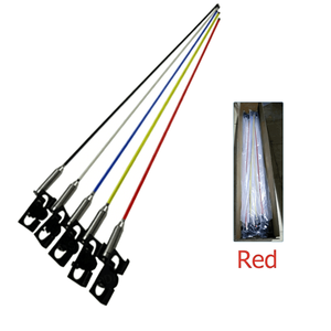 Long Antenna 1m 1.5m Decorative Antenna Five Colors Black White Blue Yellow Red Car <b>Dummy</b> Antenna - Product Image 6