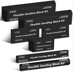 7-Mảnh Sanding Kit Khối Mài Mòn Cho Chế Biến Gỗ Ô Tô Xe Thân Xe Ánh Sáng Linh Hoạt Cứng - Product Image 1