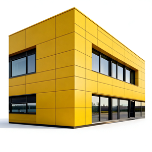 Échantillon gratuit de panneau composite en aluminium ignifuge de 6 mm pour revêtement extérieur, panneau composite en aluminium pour projet de construction - Product Image 2