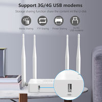 Routeur Wifi 802.11b/g/n Réseau sans fil Utilisation domestique Chipset MT7620N Firmware Openwrt Sans fil 2.4G 300M