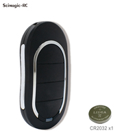 Control remoto para puerta de garaje 433.92MHz con código evolutivo para motores, abridor de portones, barrera, transmisor tipo llavero, listo para enviar