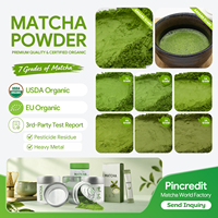 Poudre de Matcha Pur de Qualité Cérémoniale Biologique USDA Pincredit