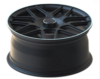 Jantes en alliage d'aluminium forgé sur mesure, 1 pièce, noir mat, 18-24 pouces, pour Mercedes Benz G63 AMG C43 C63 C300 GLE53 E53 G500