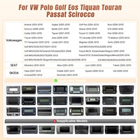 Estéreo para Auto Android para VW con GPS, Carplay, Wifi, Multimedia y Cámara de Reversa para Pantalla de Radio de Auto