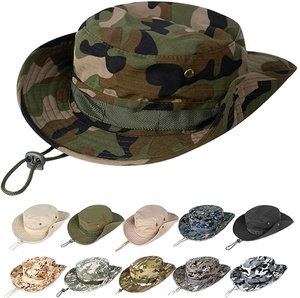 UPF 50 + <span class=keywords><strong>Boonie</strong></span> Cap Đảo Ngược Mùa Hè Đi Bộ Đường Dài Câu Cá Ngụy Trang Chuyển In Ấn Ngư Dân Rộng Rim Xô <span class=keywords><strong>Hat</strong></span> Cho Nam Giới - Product Image 1