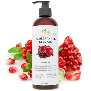 Aceite Portador Natural Prensado en Frío de Semillas de <span class=keywords><strong>Granada</strong></span> Orgánico para Piel, Cabello y Rostro - Product Image 3