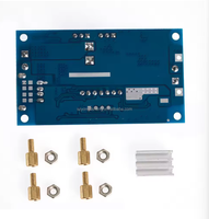 Modul Catu Daya Konverter DC-DC XL4015 5A 75W, Modul Step-Down yang Dapat Disesuaikan dengan Layar LED Voltmeter