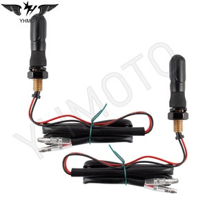 ไฟเลี้ยว LED ขนาดเล็ก YHMOTO ระบบไฟกระพริบสำหรับ Kawasaki Yamaha KTM Honda Suzuki กระแสตรง 12V - Product Image 5