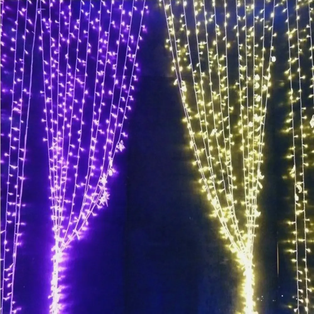 Luce della stringa di goccia della luce della tenda della cascata del Led per la decorazione