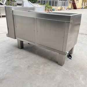 Cortador comercial de cubos de pollo congelado, máquina cortadora de dados de carne grande, máquina cortadora de cubos de carne, máquina para cortar en cubitos de pollo sin hueso - Product Image 5